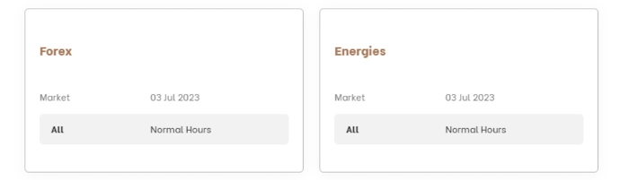 Forex trading hours and holidays at Sage FX