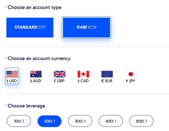 Opening a VT Markets demo account